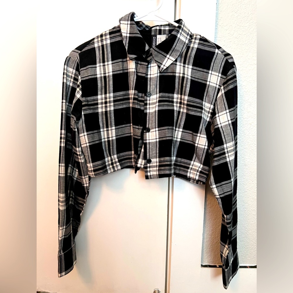 H&M | US-XS | Black&white stripes